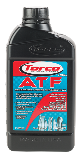 Torco ATF fluid, full synthetic, Hi Vis