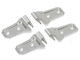 1 Set of Billet Door Hinges for the Jeep Wrangler JL or JT