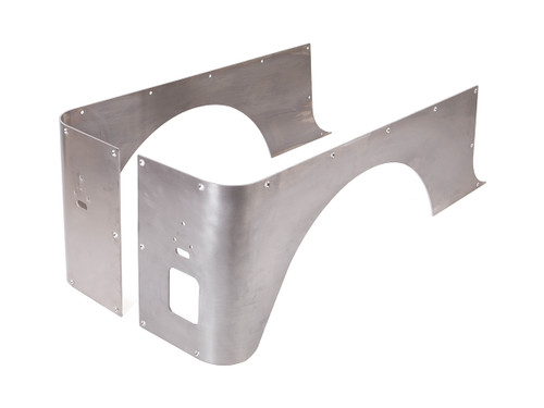 CJ-7 Corner Guard Set (Stretch) - Aluminum