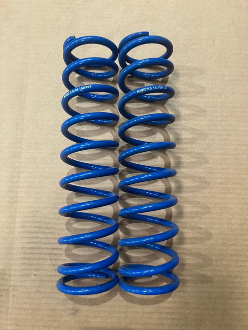 King 2.5x14x150lbs coil springs