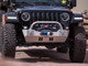 The all new Jeep Wrangler JL Front Bumper protects the factory sway bar