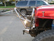 Side profile of the Boulder stinger front Bumper for the Jeep CJ