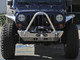 JK Boulder Stinger Front Bumper - Aluminum