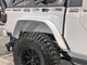 Jeep Gladiator (JT) Rear Tube Fenders powder coated & shown w/40" tire