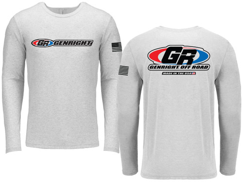 GenRight American Logo Long Sleeve Tee