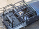 YJ Full Roll Cage Kit Shown with Optional Harness and X Bars