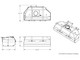 Basic dimensions for the GST-2003 GenRight Jeep TJ or LJ gas tank and skid plate