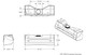 Dimensions for the GenRight GST-2064 TJ / LJ gas tank.