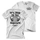 It's Hip To Be Square Jeep YJ Shirt (SS) White