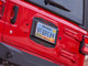 Jeep Wrangler JL Tailgate Plate and License Plate Mount (Comes w/ hardware)