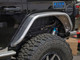 Jeep JL 4" Flare Rear Tube Fenders (Front View)