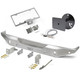 Jeep JL Aluminum Rear Bumper & License Plate w/ Camera Mount Package