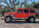 Sideview of GR fenders on 2019 Jeep Wrangler Rubicon JLU with 35" tires.