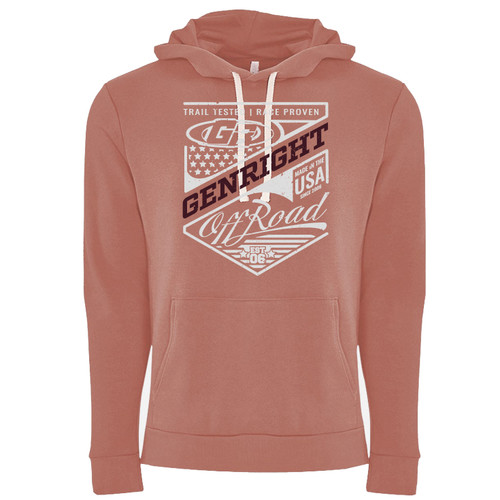 GenRight Unisex Badge Pullover Hoodie