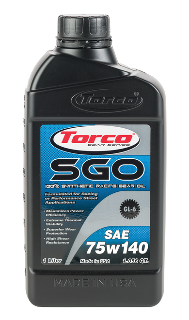 Torco 75W-140 synthetic gear lube