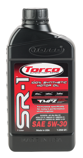 Torco SR-1r 5W-30 Synthetic Engine Oil