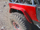 Jeep TJ/LJ/YJ/CJ 4" Flare Rear Tube Fenders - Steel Painted Red