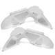 Jeep JL Aluminum Front Inner Fenders for EXS Suspension (Silver) 