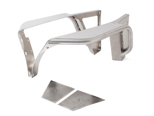 YJ 4" Flare Front Fenders - Aluminum