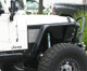 Aluminum YJ Hi-Fenders painted to match the rockers.