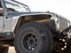 TJ/LJ Hi-Fender Inner Fender Kit shown with GenRight hi-fenders with stock coil springs