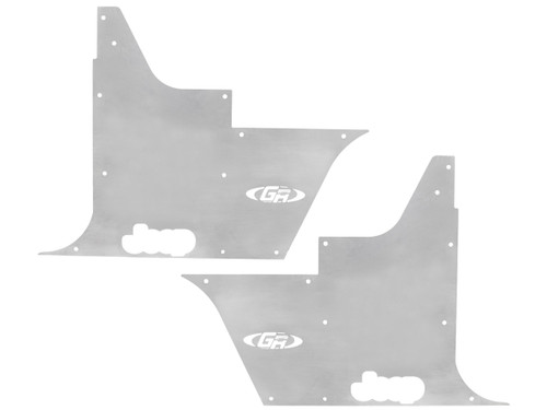 TJ/LJ Flak-Jacket Tub Panel Guards (w/o Hinge Cutouts) - Aluminum