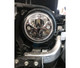 VisionX 7" LED Headlight mounted on a Jeep Wrangler JL