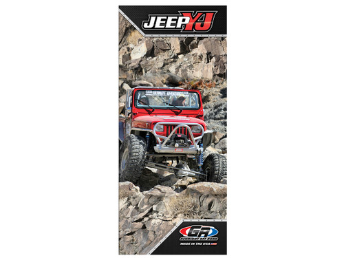 GenRight Jeep YJ Trifold Brochure (Qty of 250)